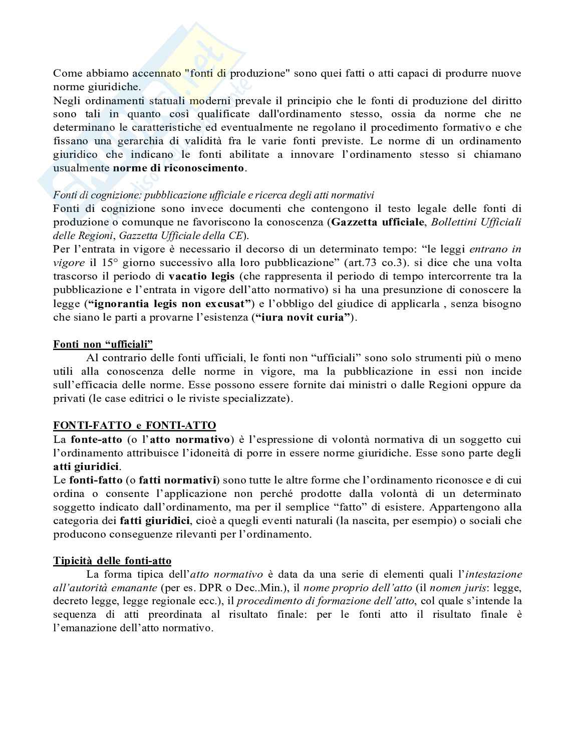 Riassunto esame Istituzioni di diritto costituzionale, Prof. Ferri Giampietro, libro consigliato Manuale di diritto pubblico, ventitresima edizione, Bin, Pitruzzella Pag. 76