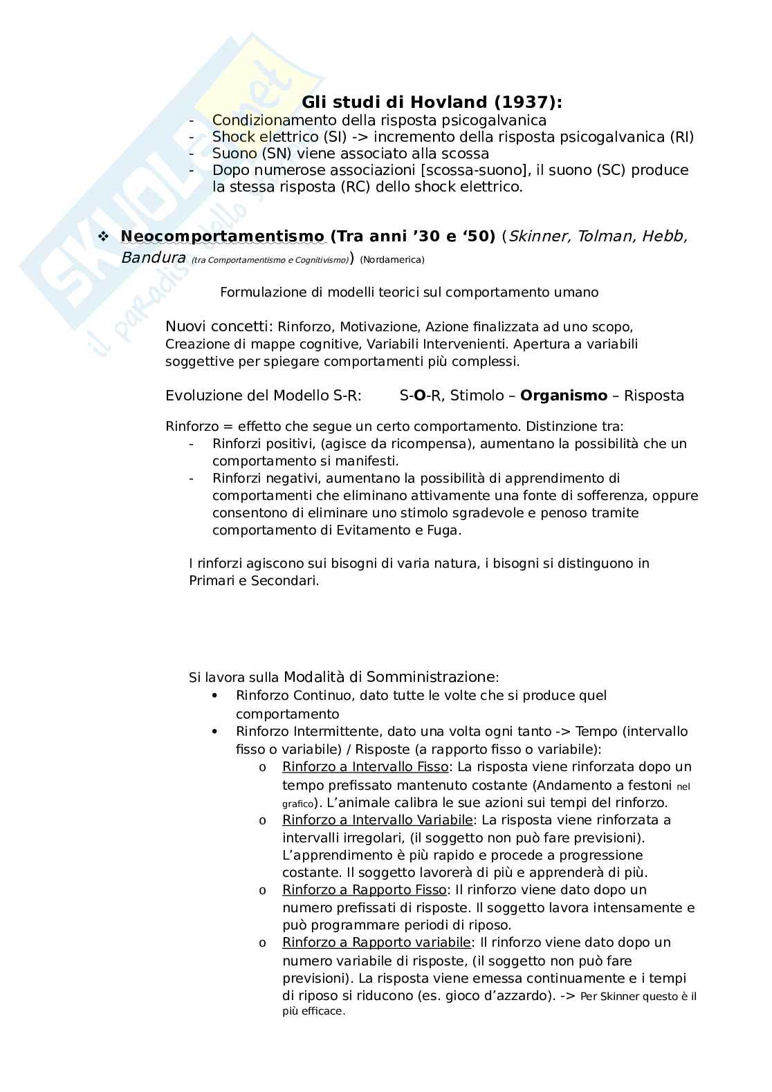 Psicologia generale Pag. 6