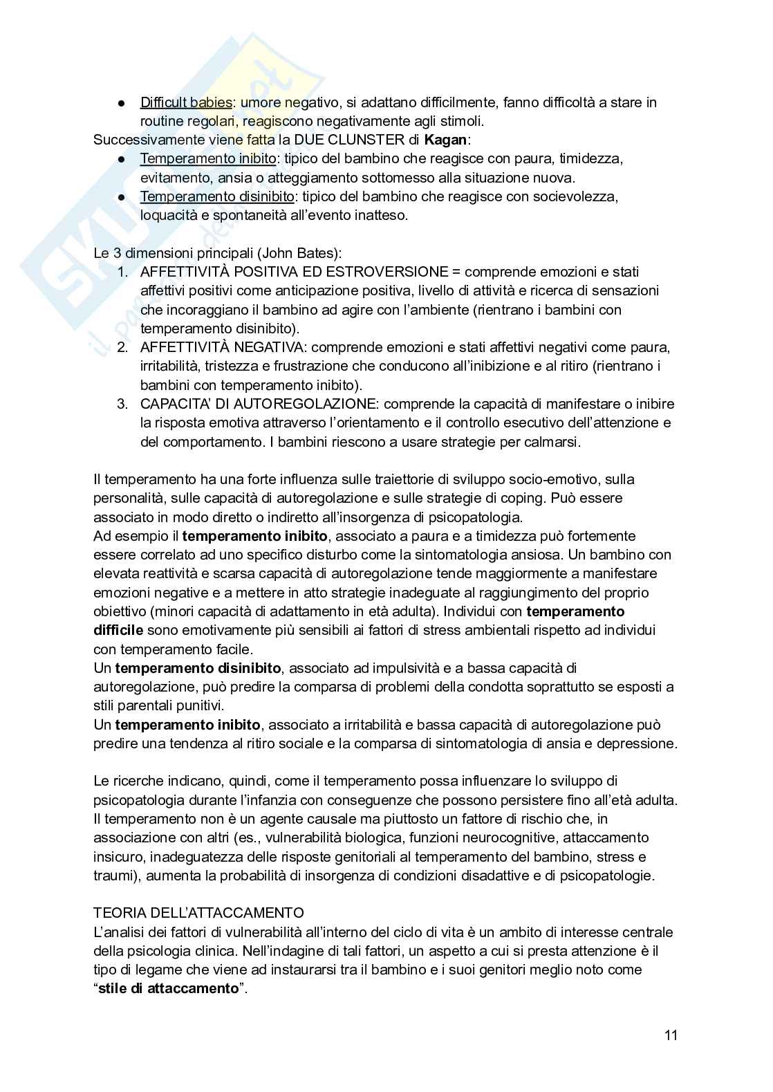 Psicologia clinica  Pag. 11
