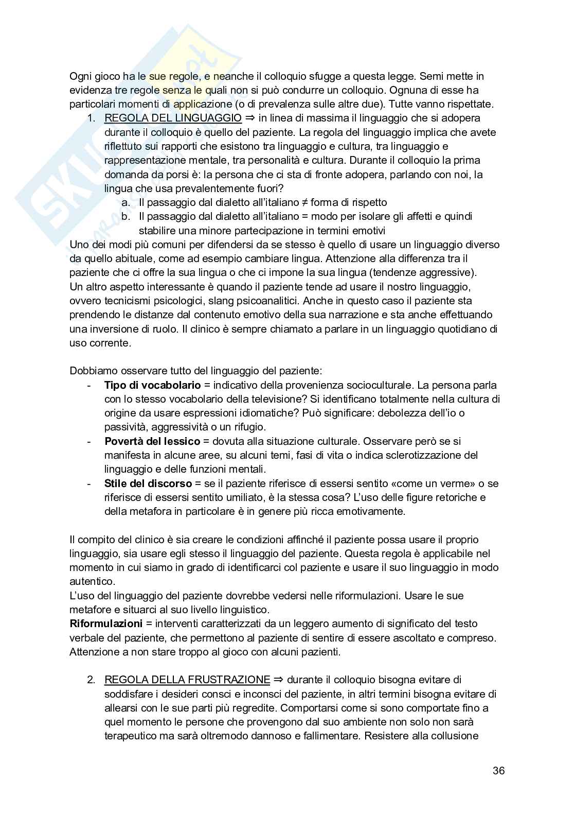 Psicologia clinica  Pag. 36