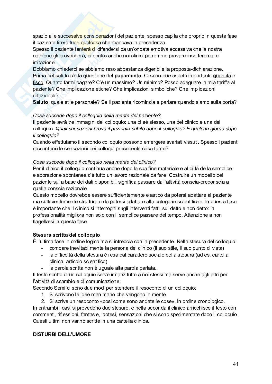 Psicologia clinica  Pag. 41