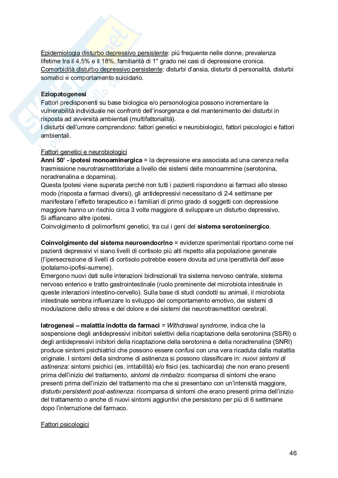 Psicologia clinica  Pag. 46