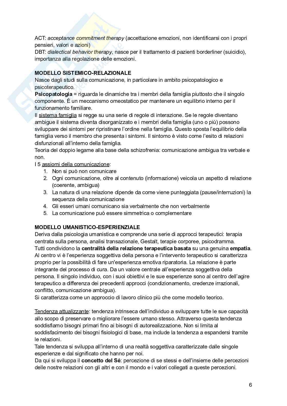 Psicologia clinica  Pag. 6