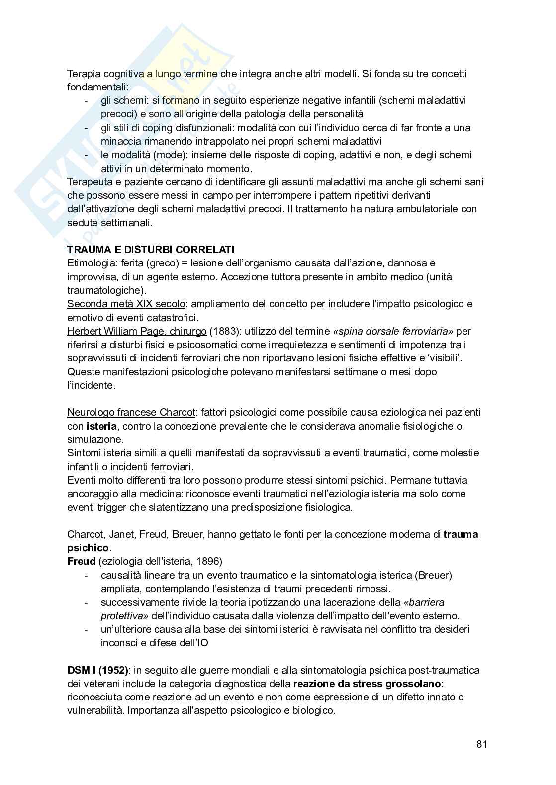 Psicologia clinica  Pag. 81