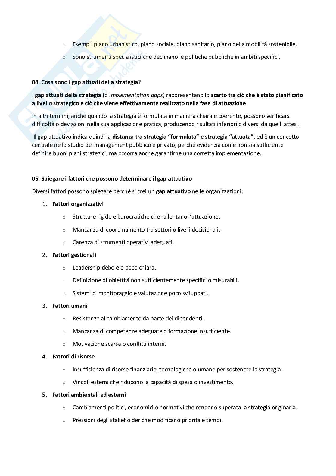 Paniere Organizzazione e contabilità delle amministrazioni e dei servizi pubblici - Risposte aperte (2025) Pag. 46