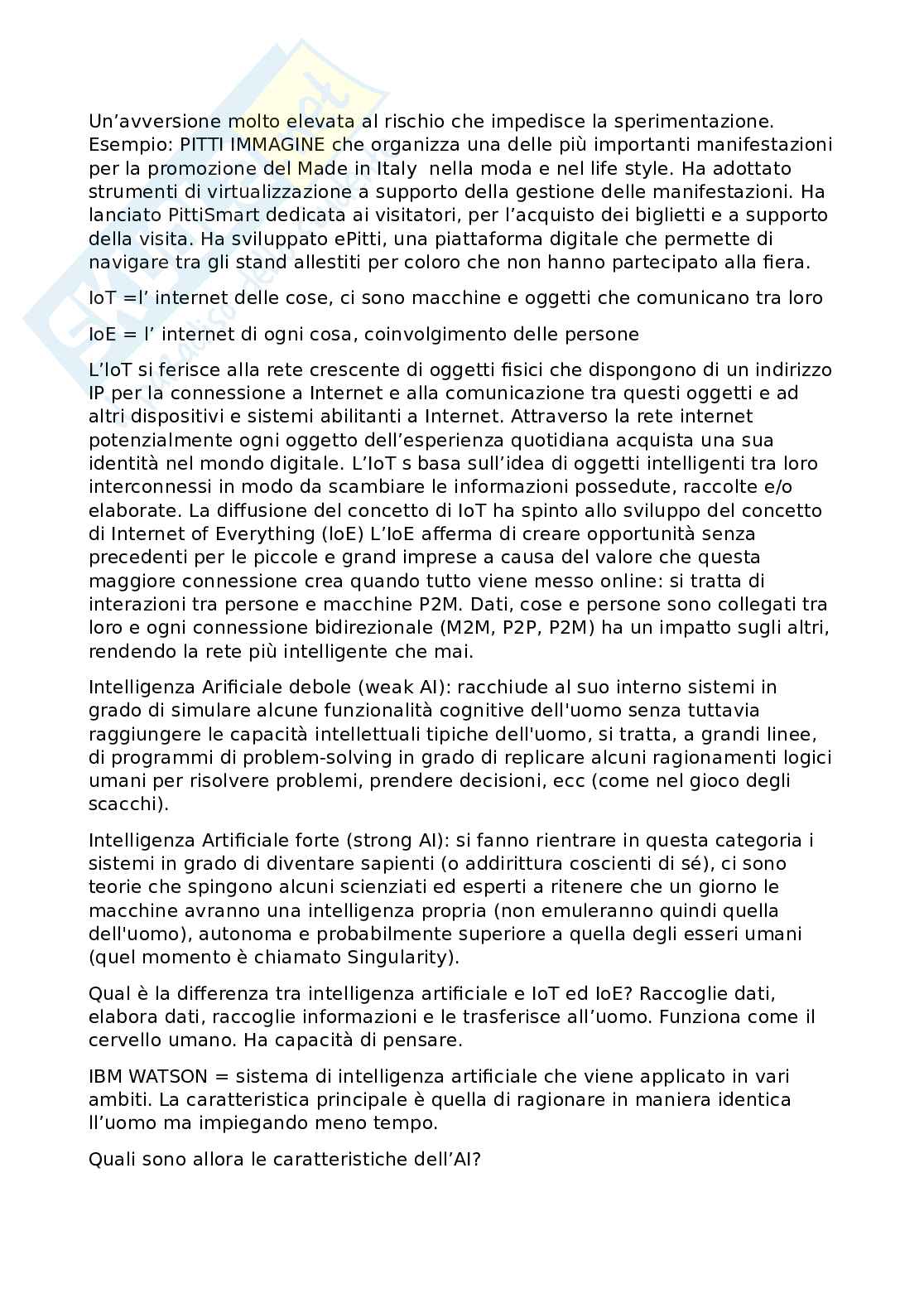 Appunti di service innovation Pag. 6