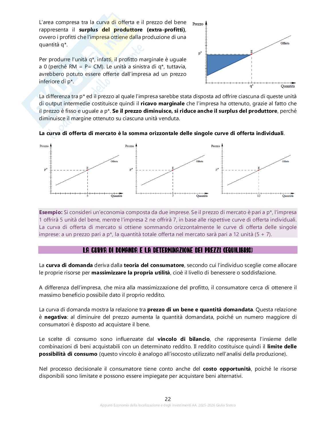 Appunti seconda lezione Economia della localizzazione e degli investimenti nel settore delle costruzioni Pag. 11