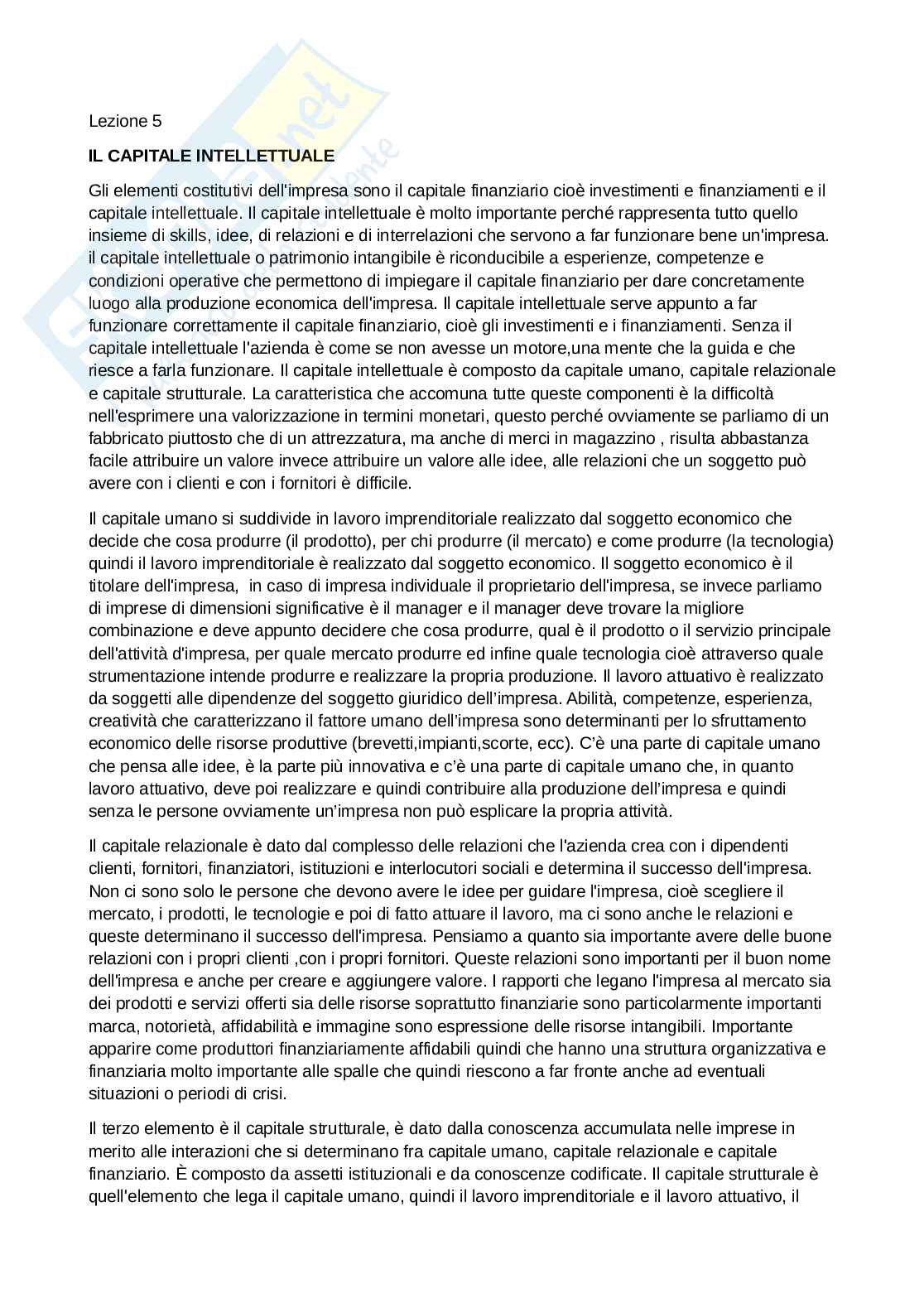Capitale finanziario Pag. 1