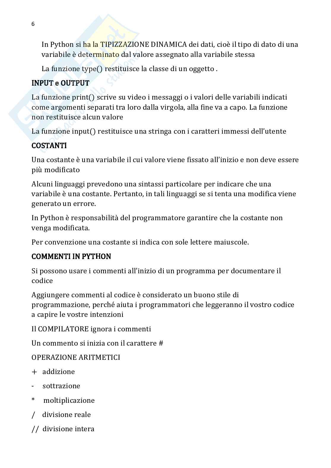 Fondamenti di informatica Pag. 6