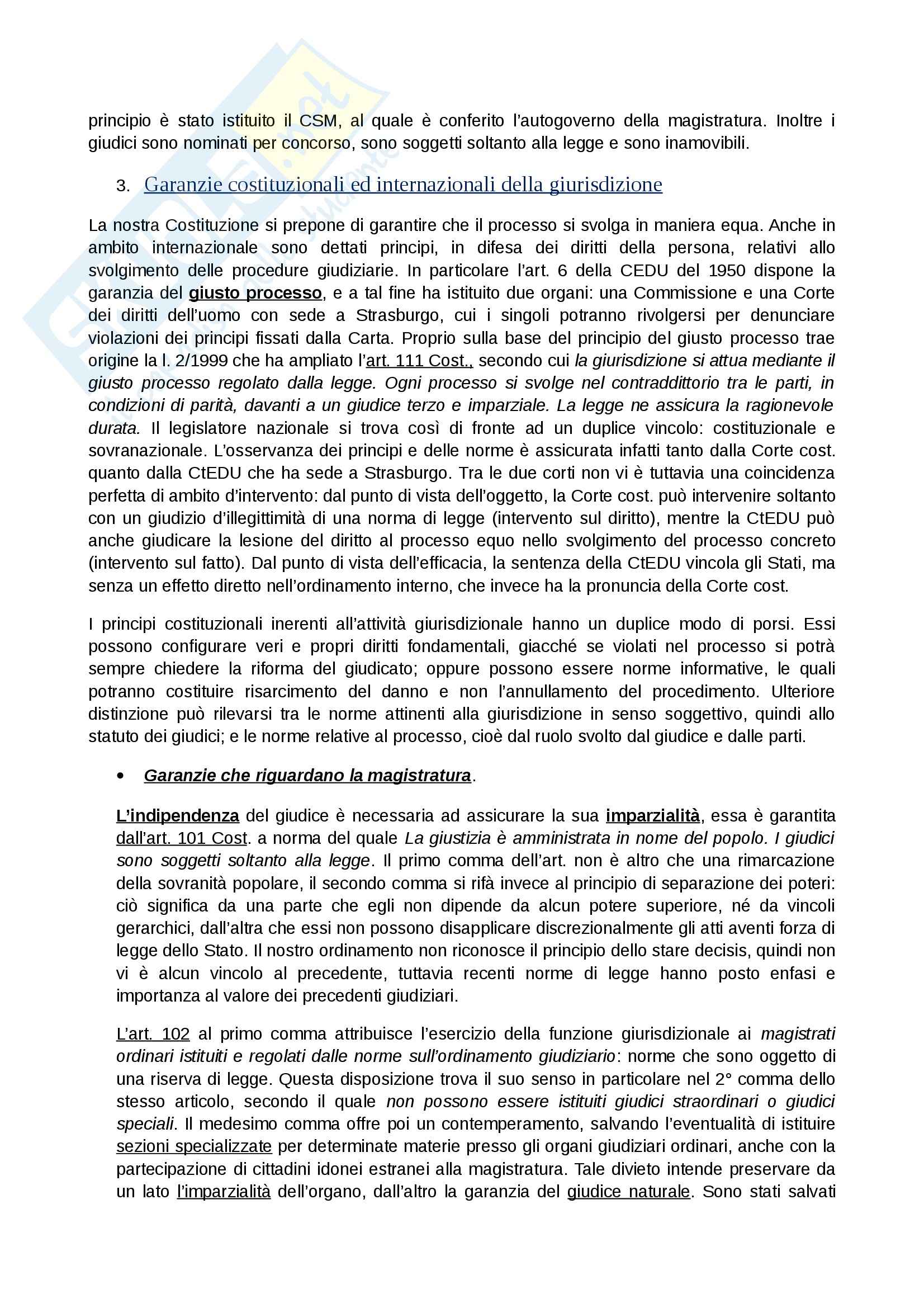 Riassunto esame diritto, prof. Danovi, libro consigliato Manuale di diritto processuale civili - principi, Liebman Pag. 2