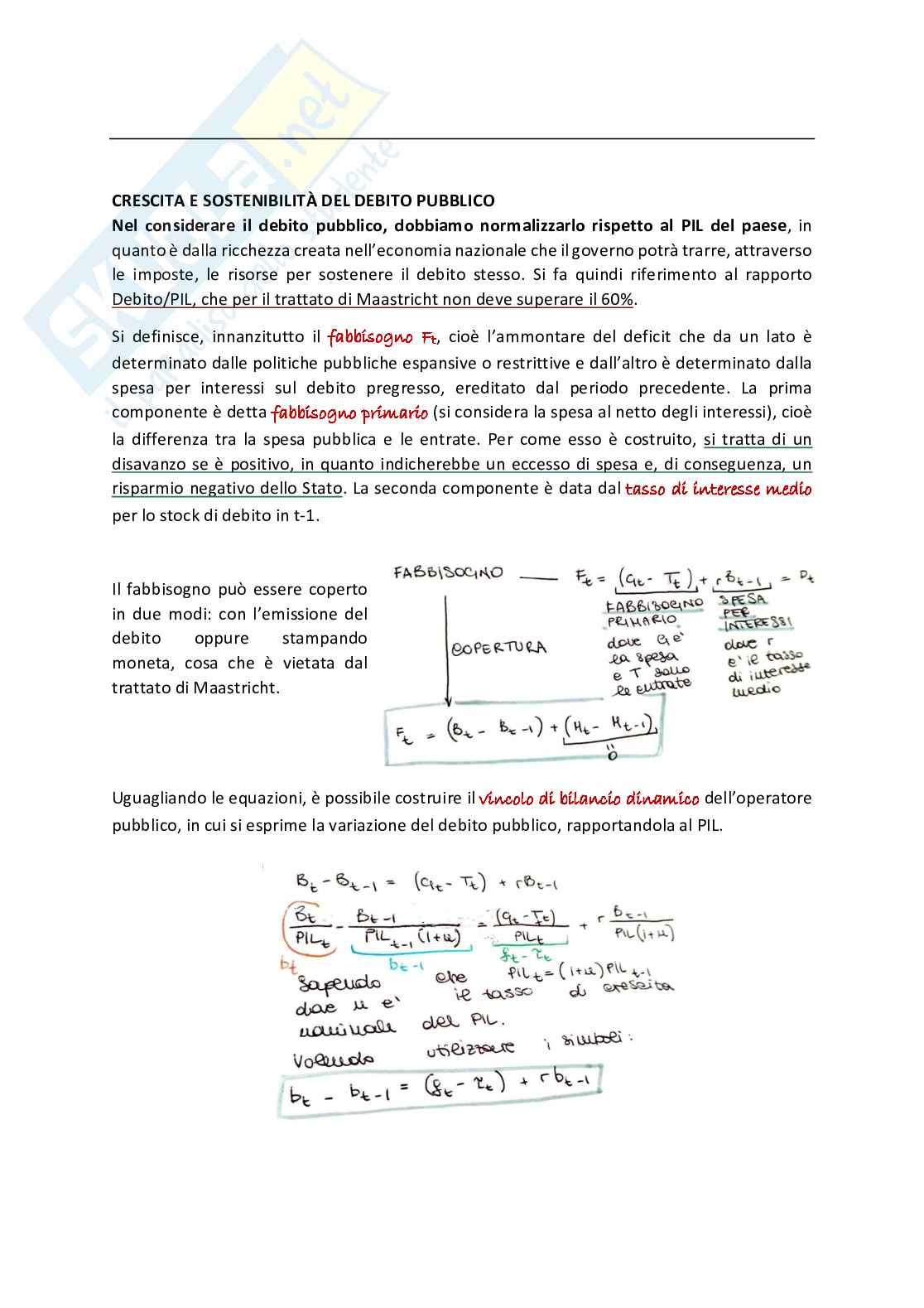 Appunti di lezione del corso "Politiche Pubbliche nei mercati finanziari e assicurativi" Pag. 11