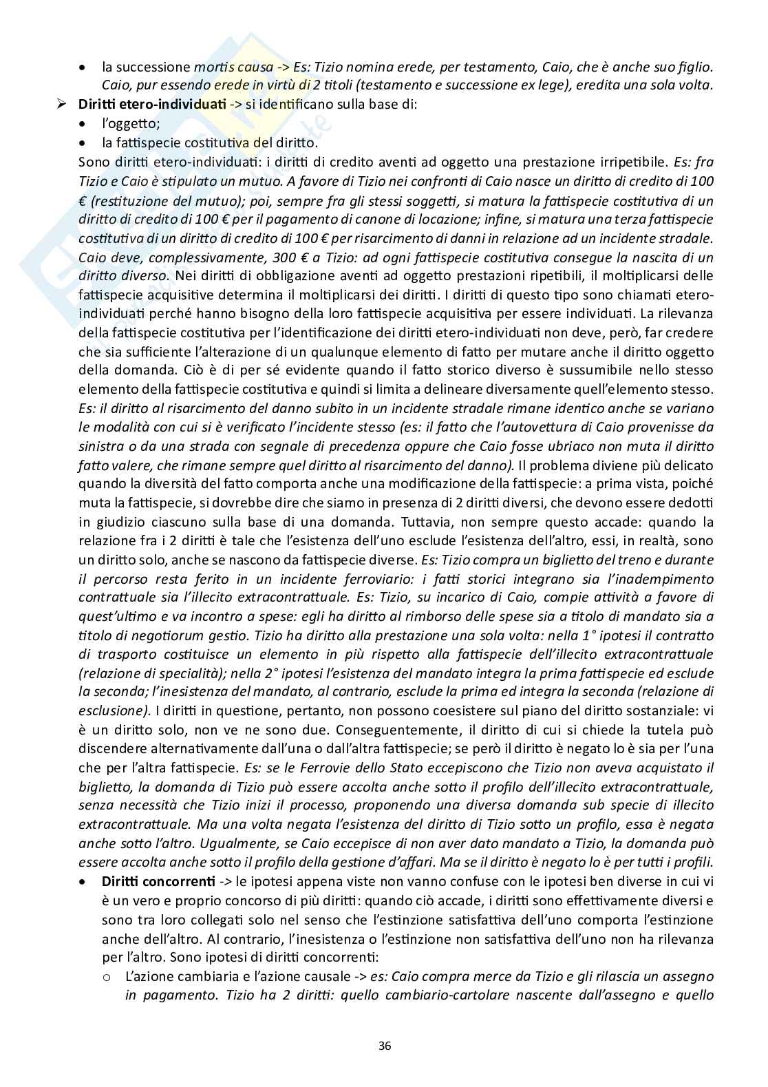 Diritto processuale civile Pag. 36