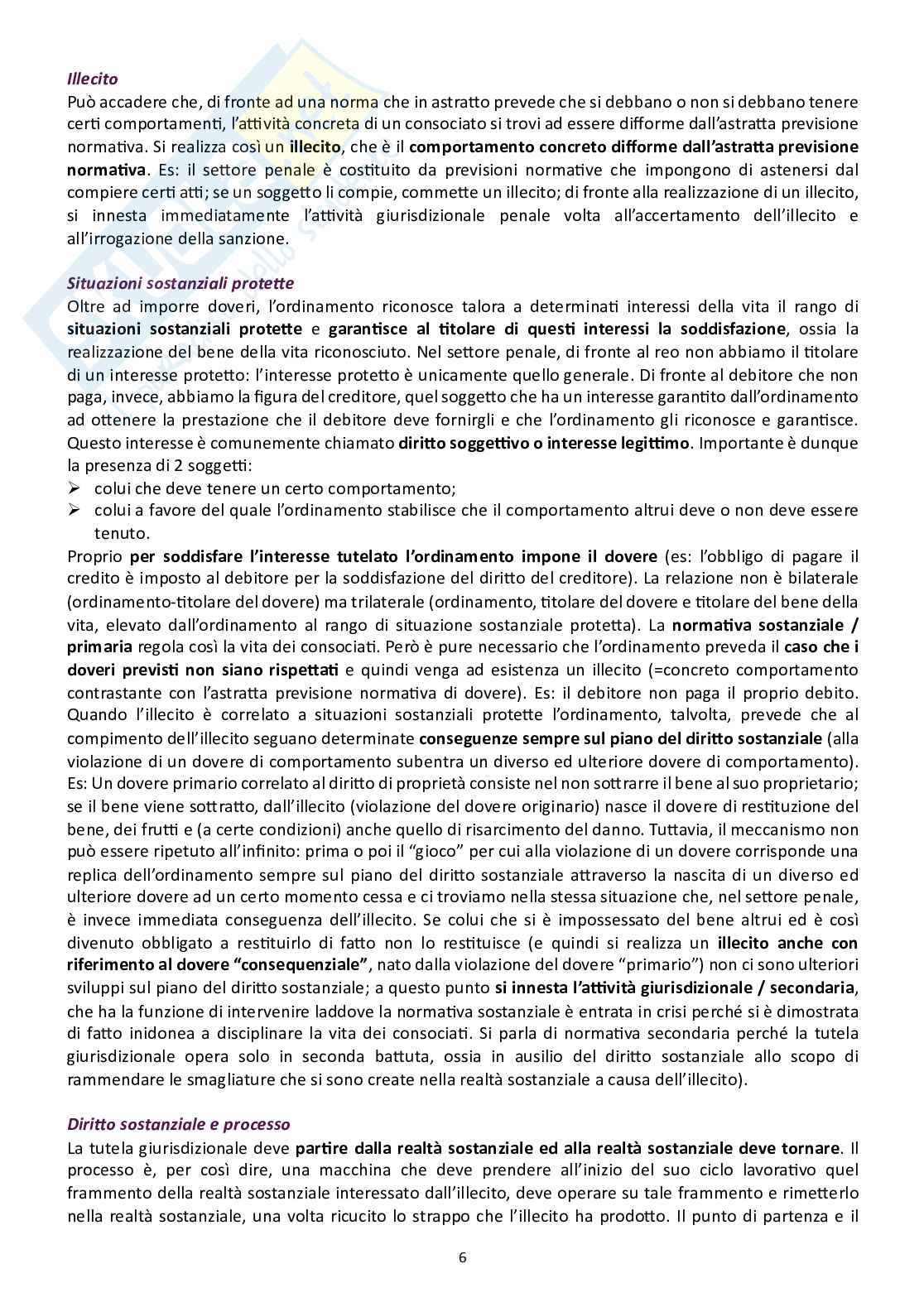 Diritto processuale civile Pag. 6
