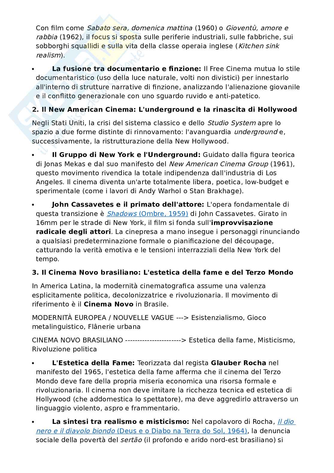 Riassunto esame Storia delle teorie del cinema, Prof. Vitella Federico, libro consigliato L'avventura del cinematografo. Storia di un'arte e di un linguaggio, Bernardi Pag. 26