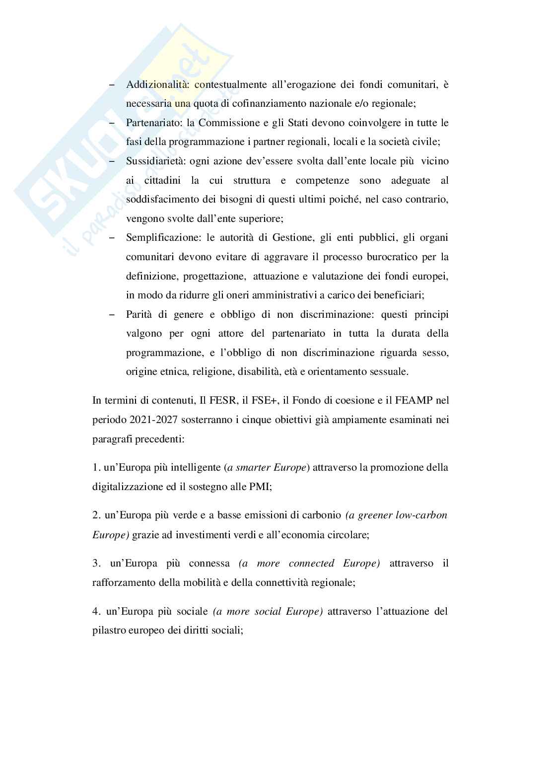 Valutazione degli investimenti pubblici alla luce della programmazione 2021/2027 Pag. 36