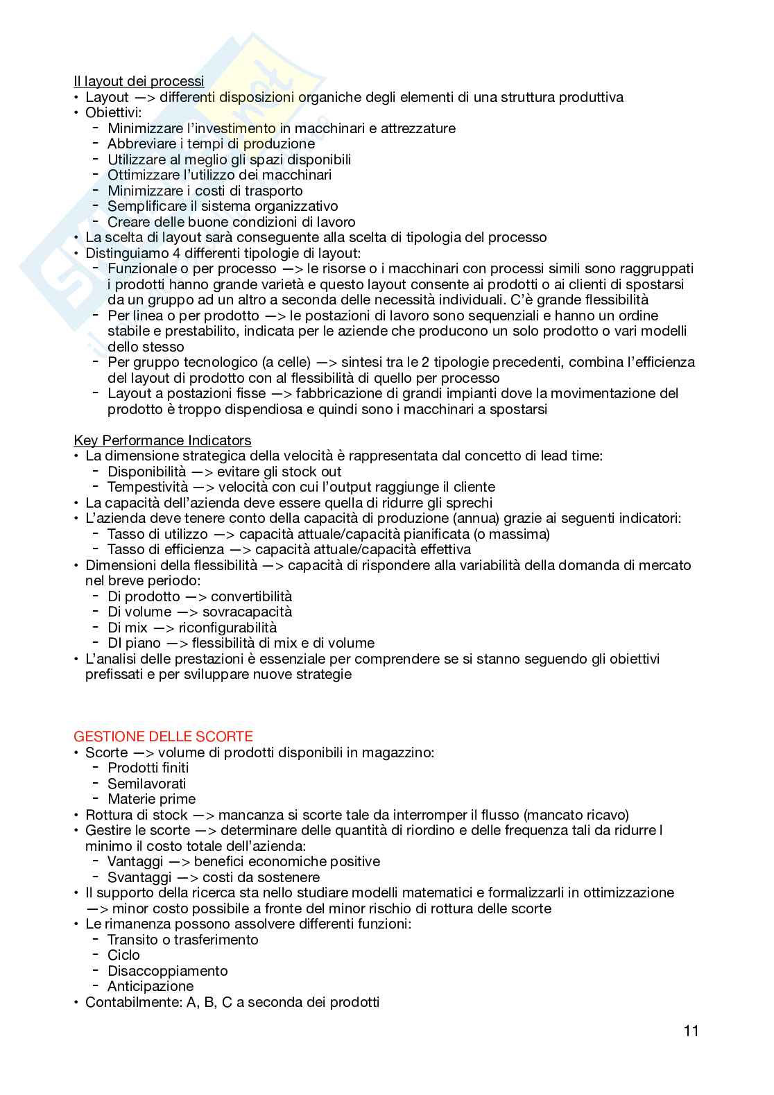 Economia e gestione delle imprese commerciali Pag. 11