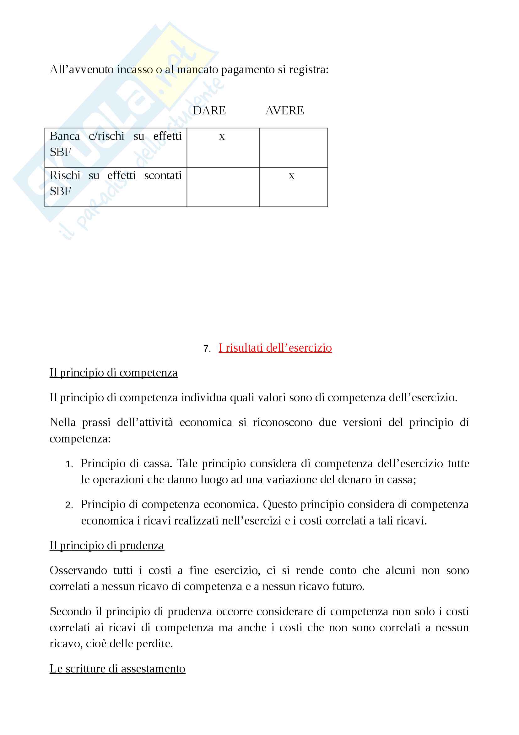 Riassunto di ragioneria generale Pag. 16
