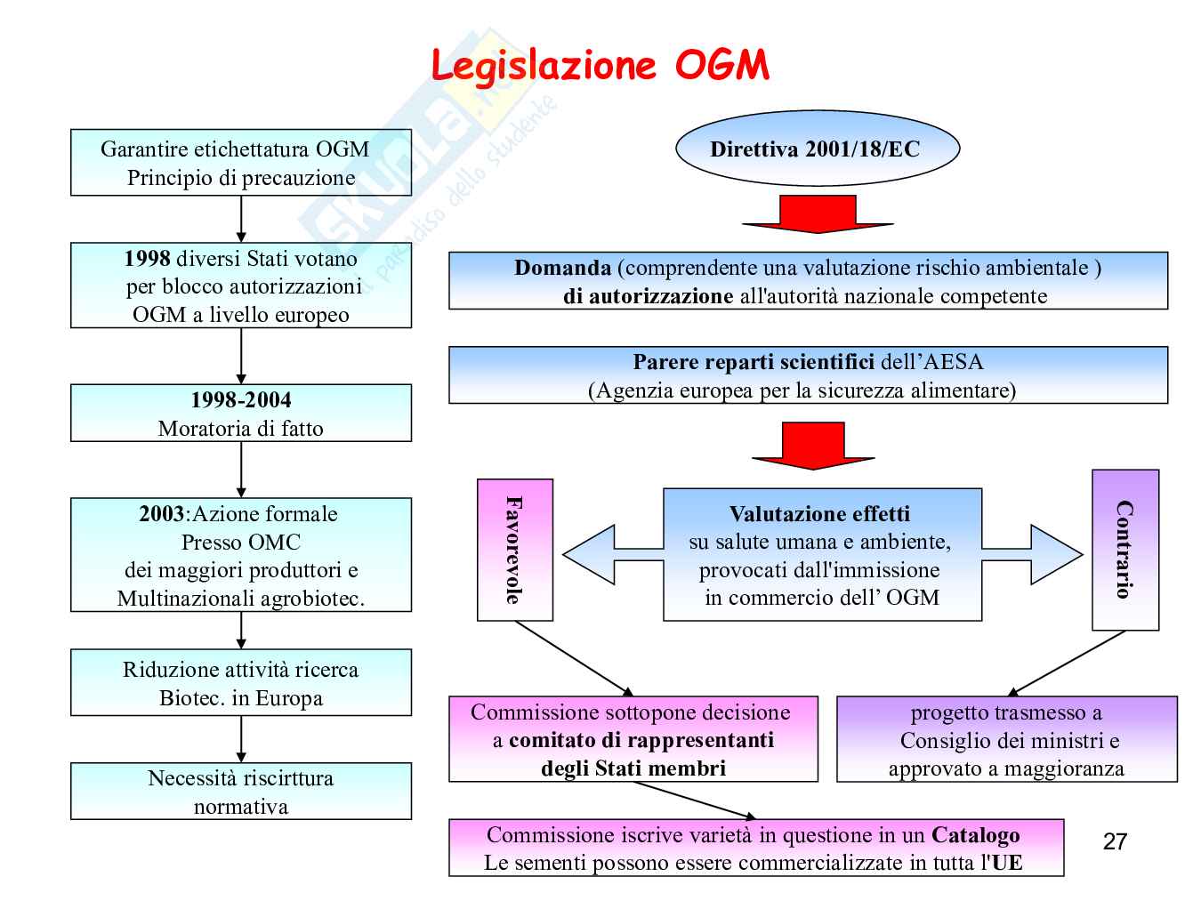 Il modello Esselunga, la nascita della grande distribuzione in Italia e OGM Pag. 26