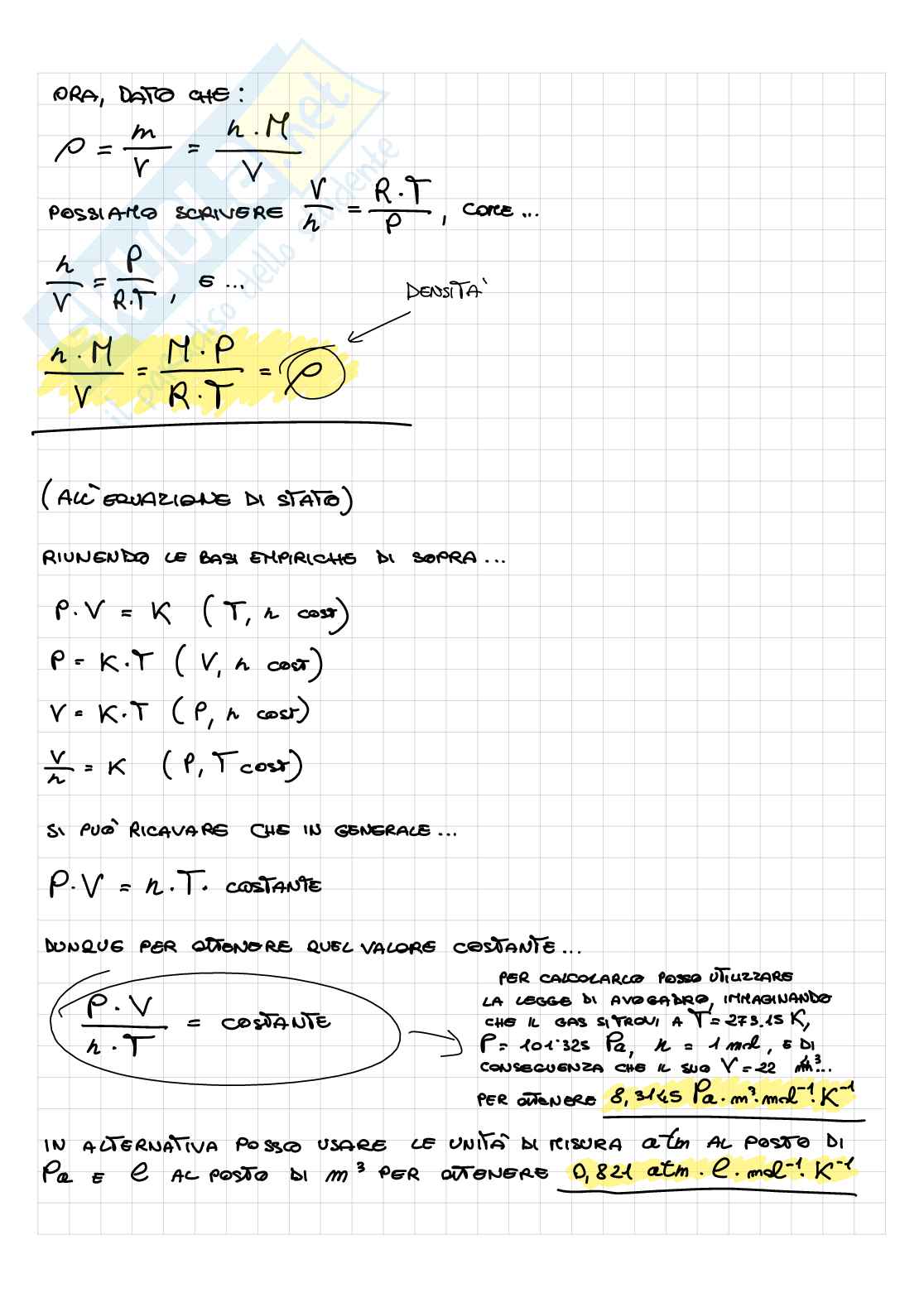 Appunti Chimica Fisica - parte 1 Pag. 2