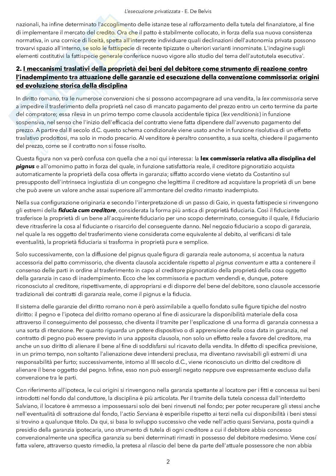 Civile esecuzione forzata  Pag. 2