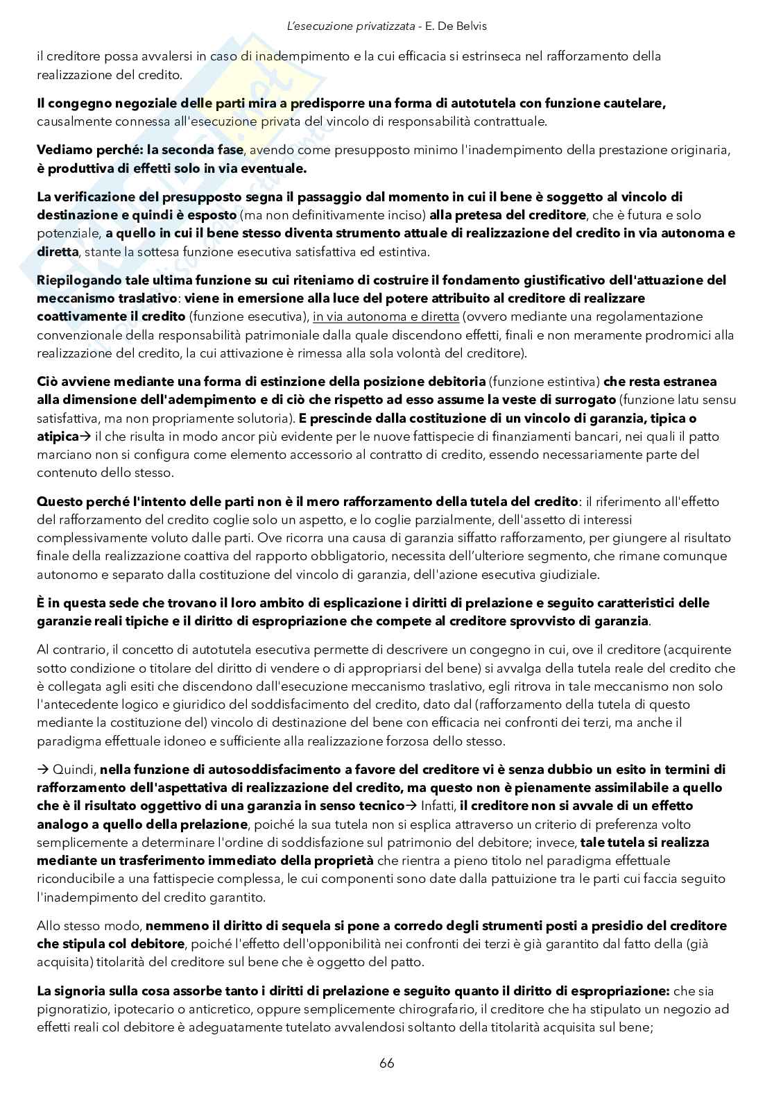 Civile esecuzione forzata  Pag. 66