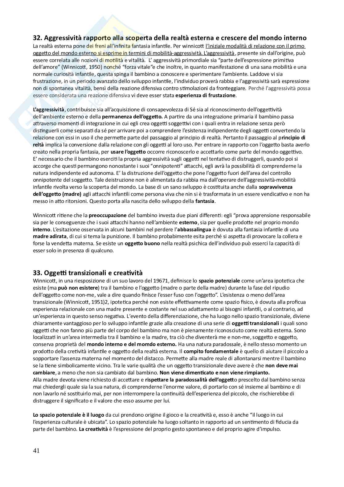 Psicologia dello sviluppo   Pag. 41