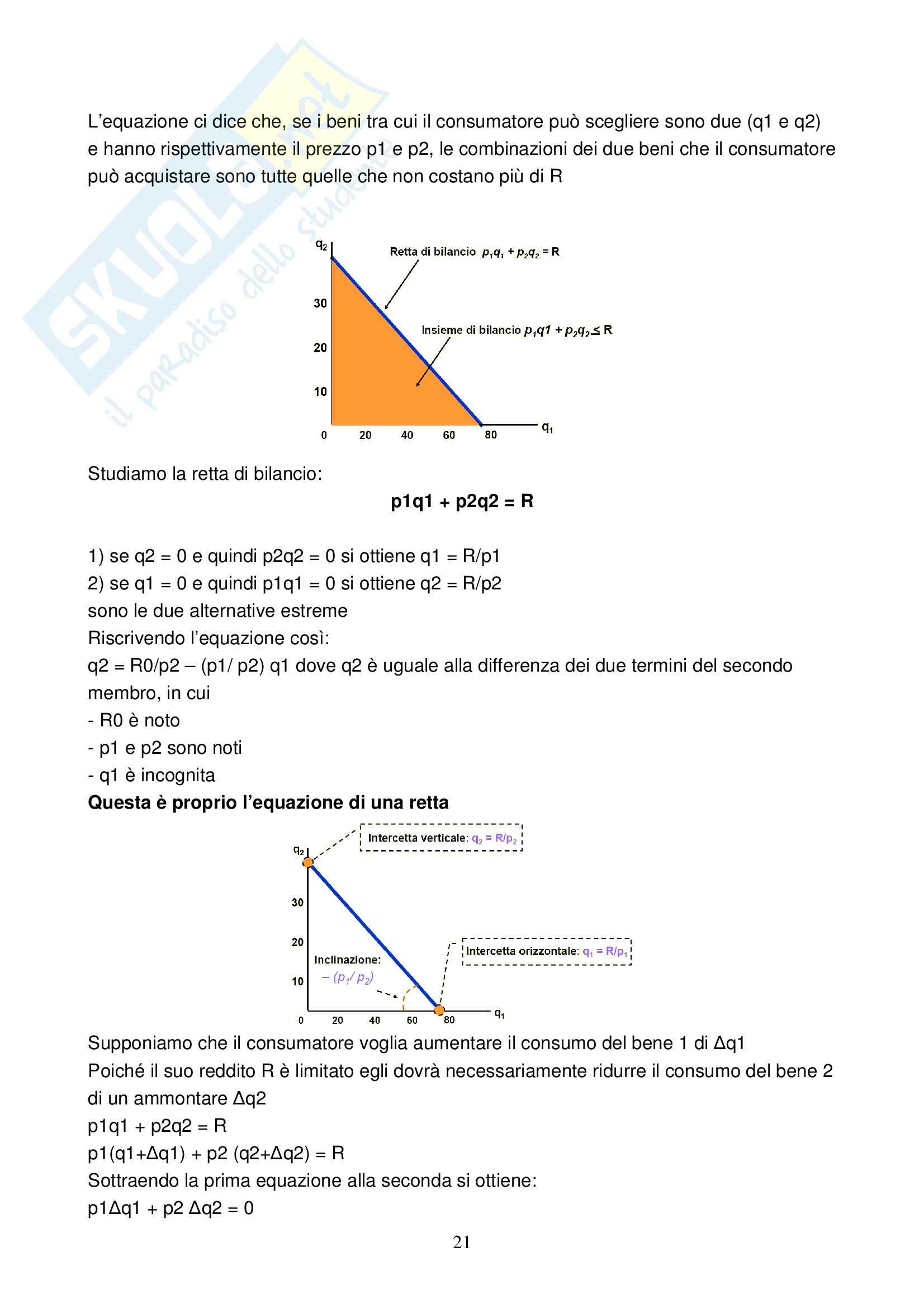 Microeconomia - teoria dell'Impresa - Appunti Pag. 21