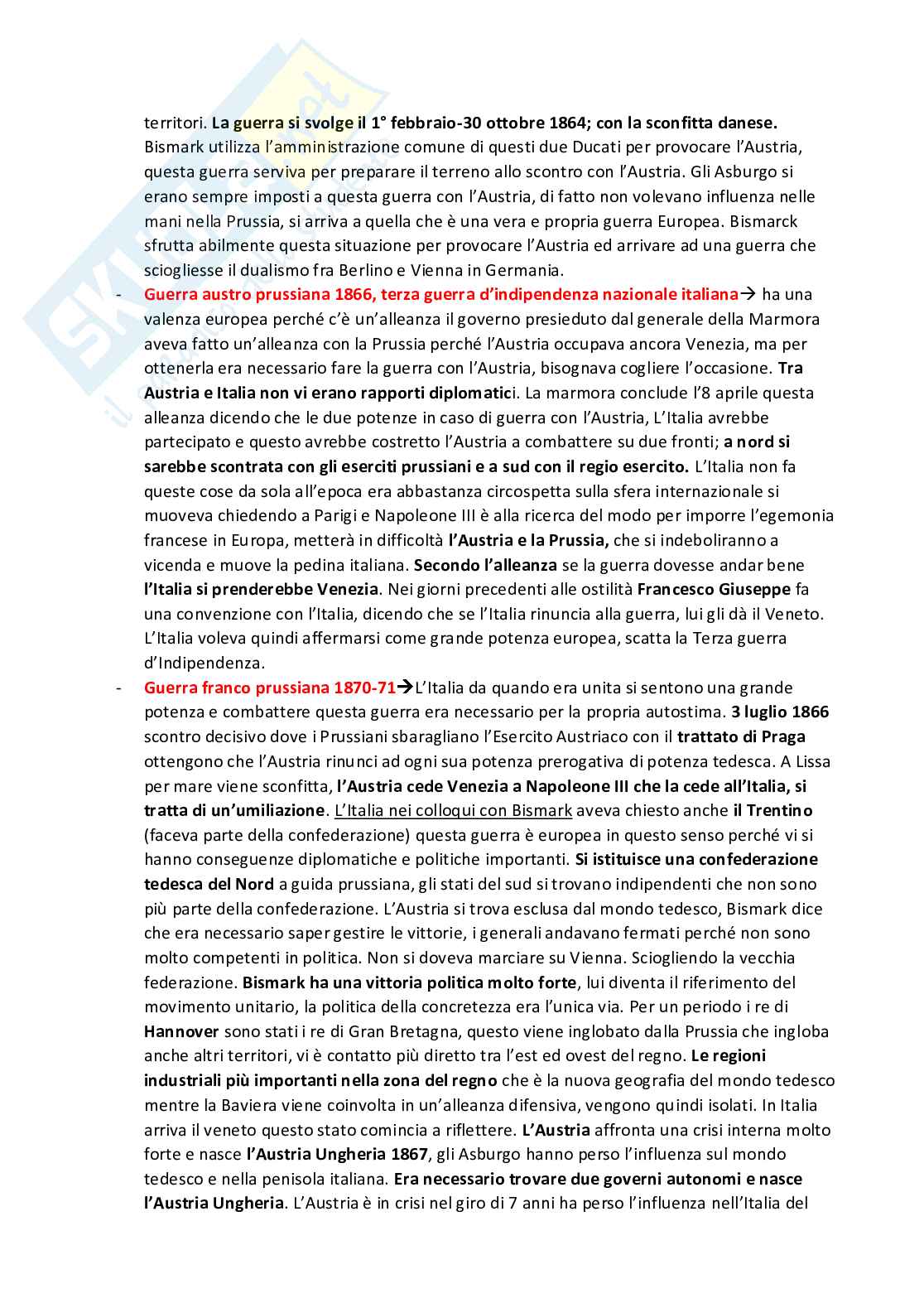 Storia contemporanea Pag. 31