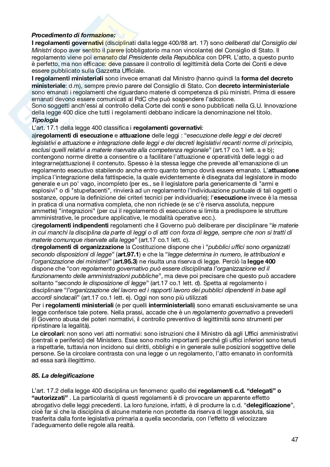 Domande Diritto pubblico dell’economia Pag. 46