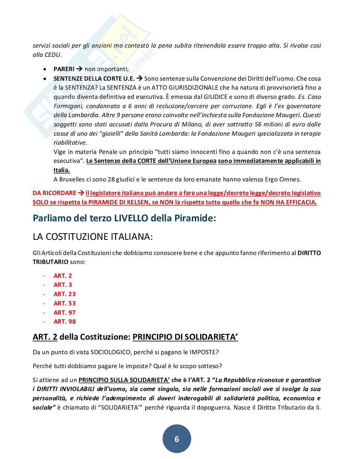 Diritto tributario - Riassunto Pag. 6