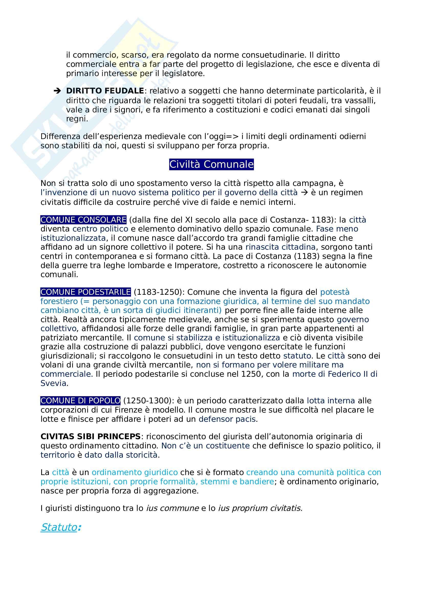 Storia Del Diritto Medievale E Moderno Pdf