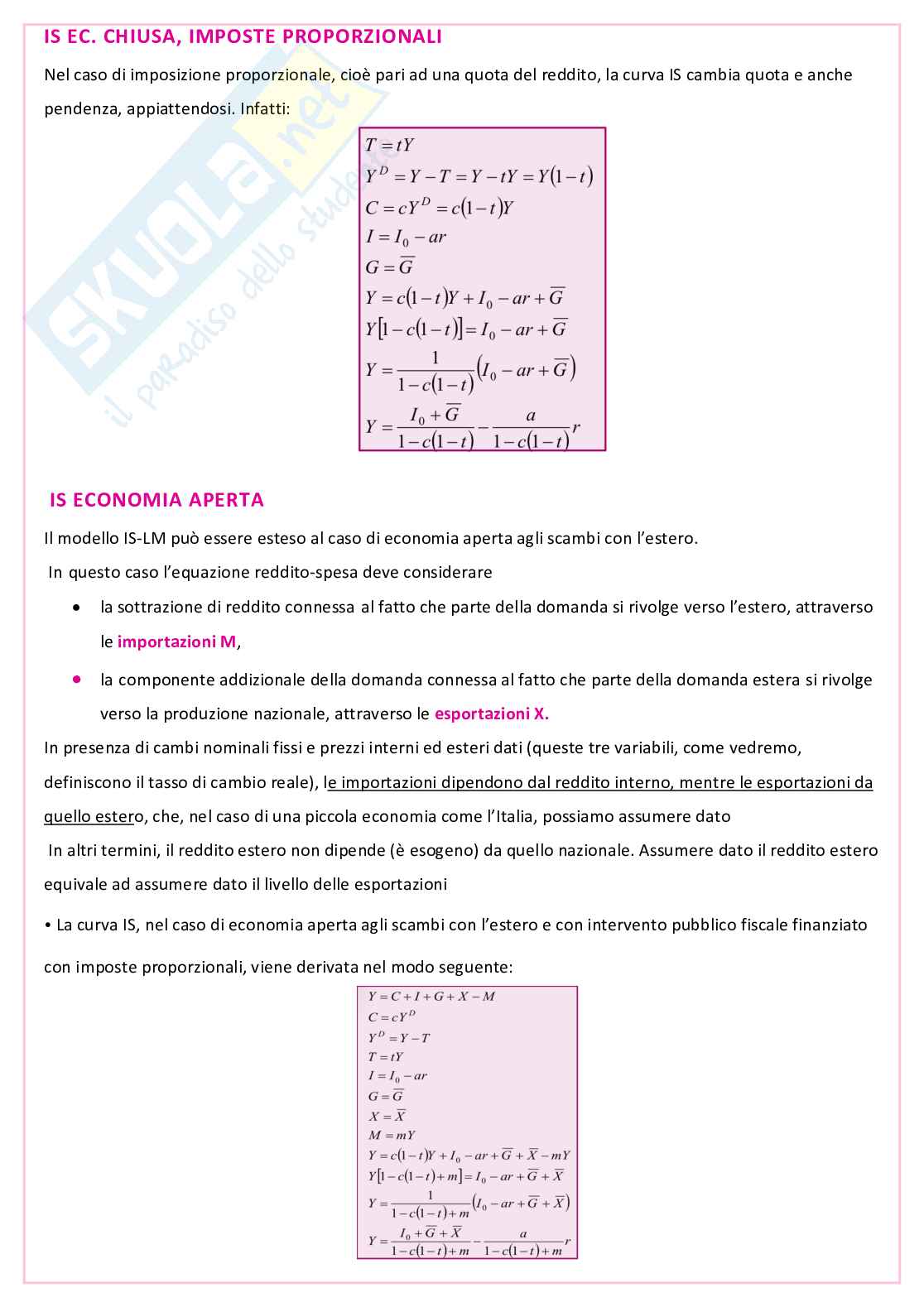 Politica economica Pag. 16