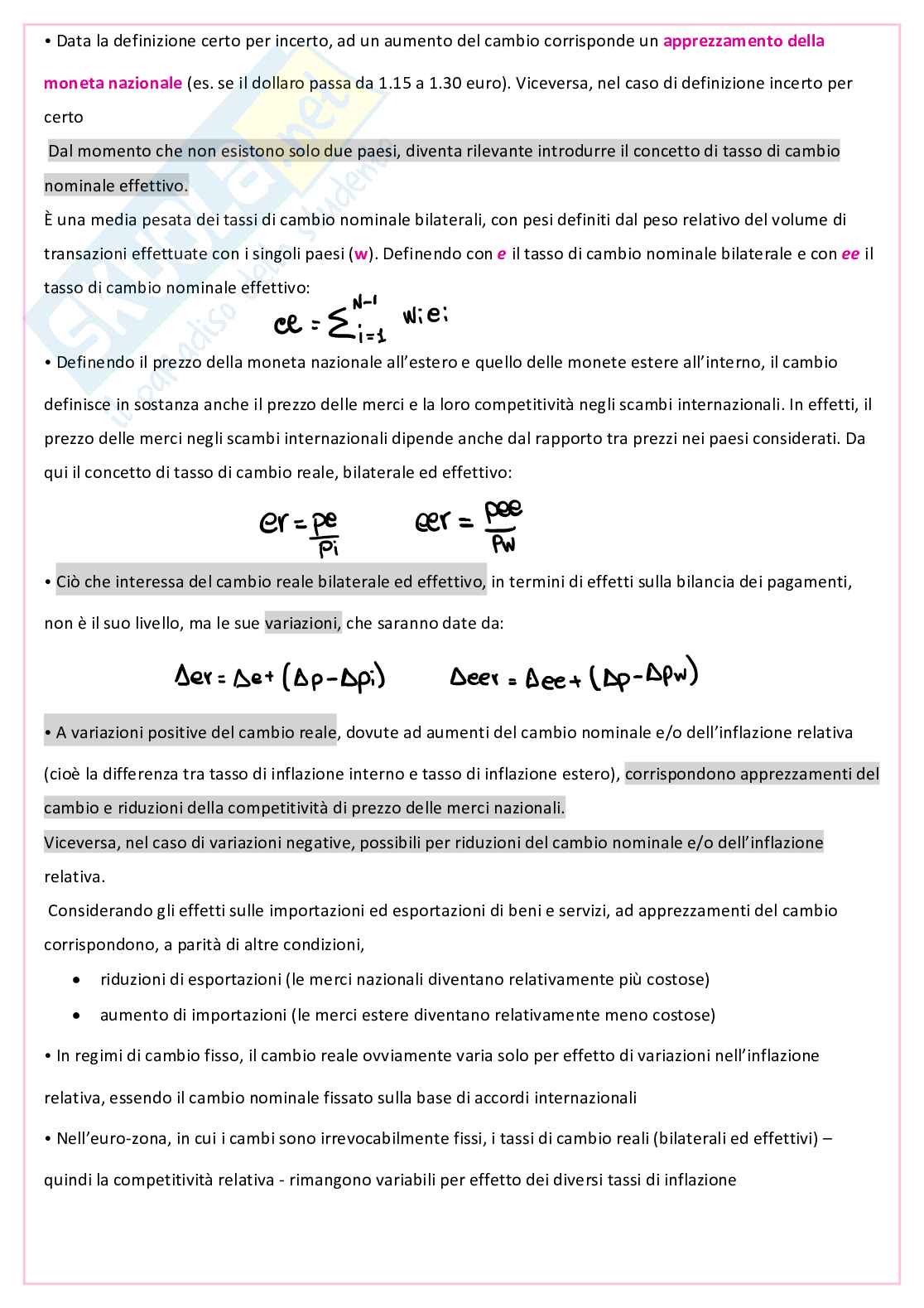 Politica economica Pag. 21