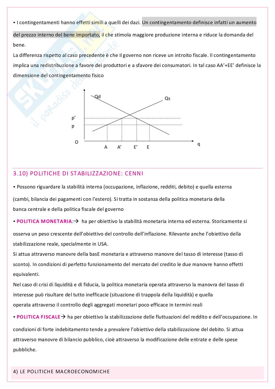 Politica economica Pag. 51