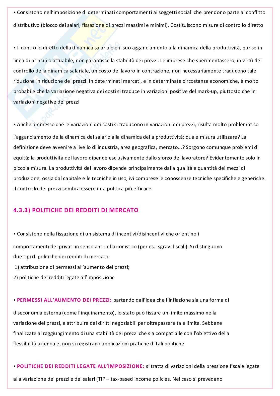 Politica economica Pag. 71