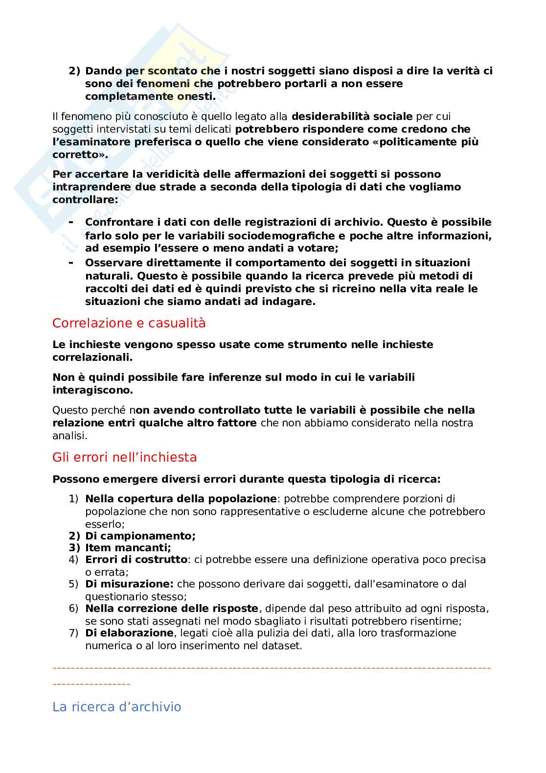 Appunti Metodologia della ricerca psicologica Pag. 81