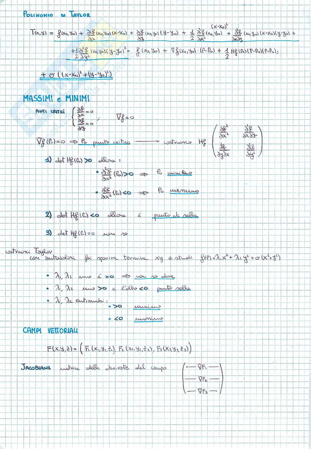 Appunti teorici di Analisi matematica 2  Pag. 2