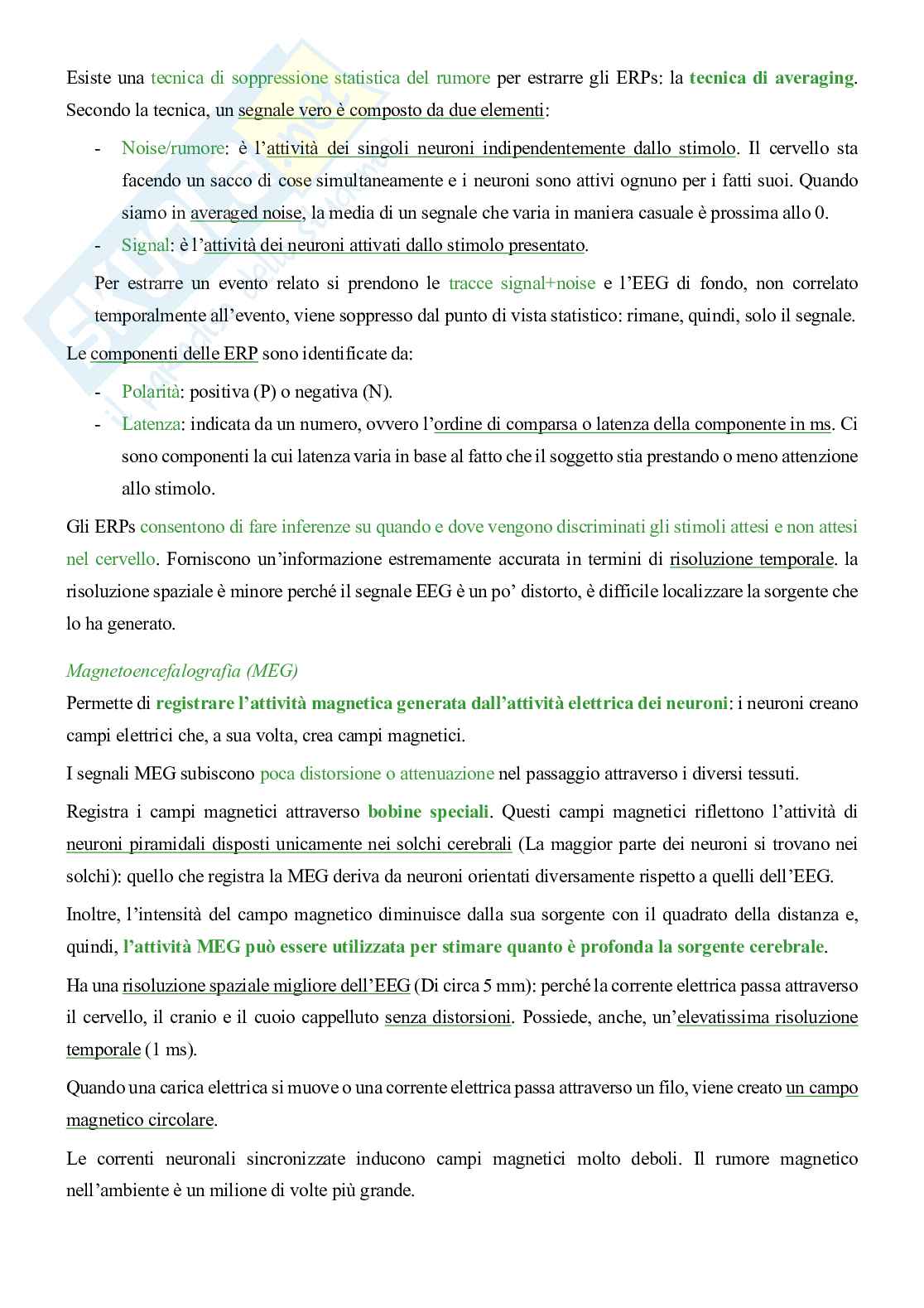 Appunti neuroscienze cognitive e sociali   Pag. 26