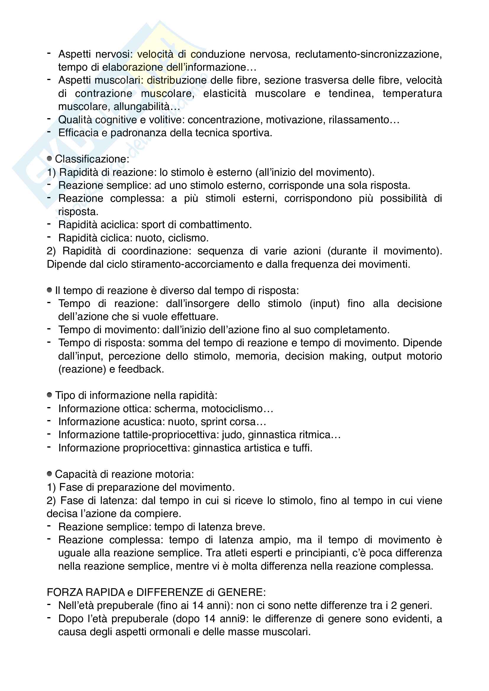 Teoria E Metodologia Dell Allenamento