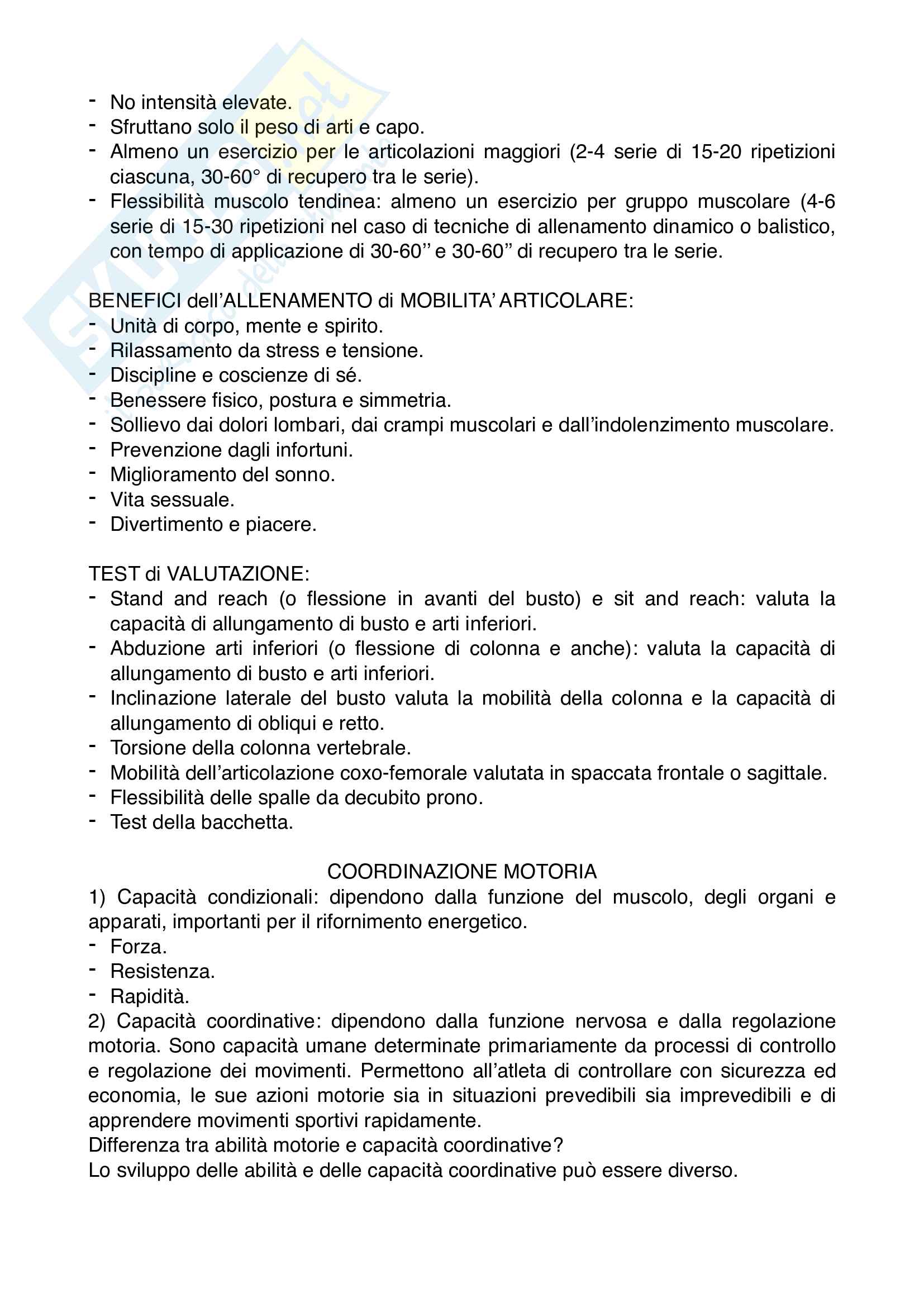 Teoria E Metodologia Dell Allenamento