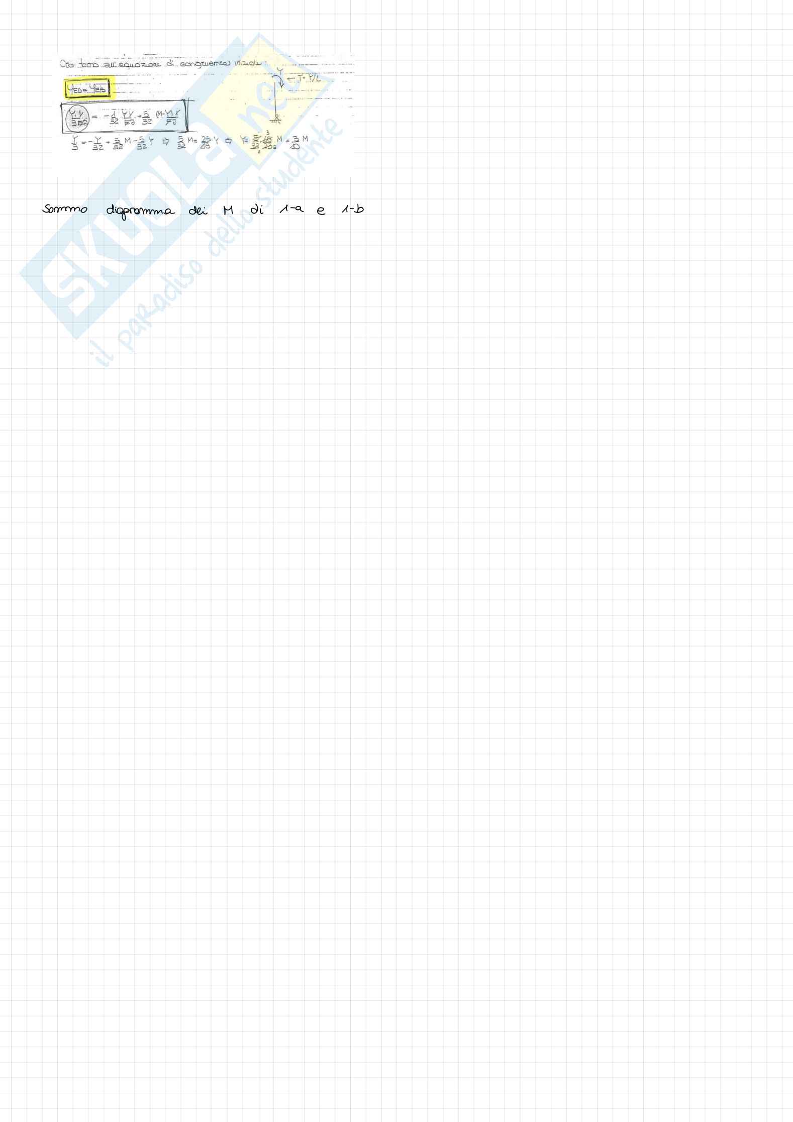 Esercizi svolti di Tecnica delle costruzioni M Pag. 36