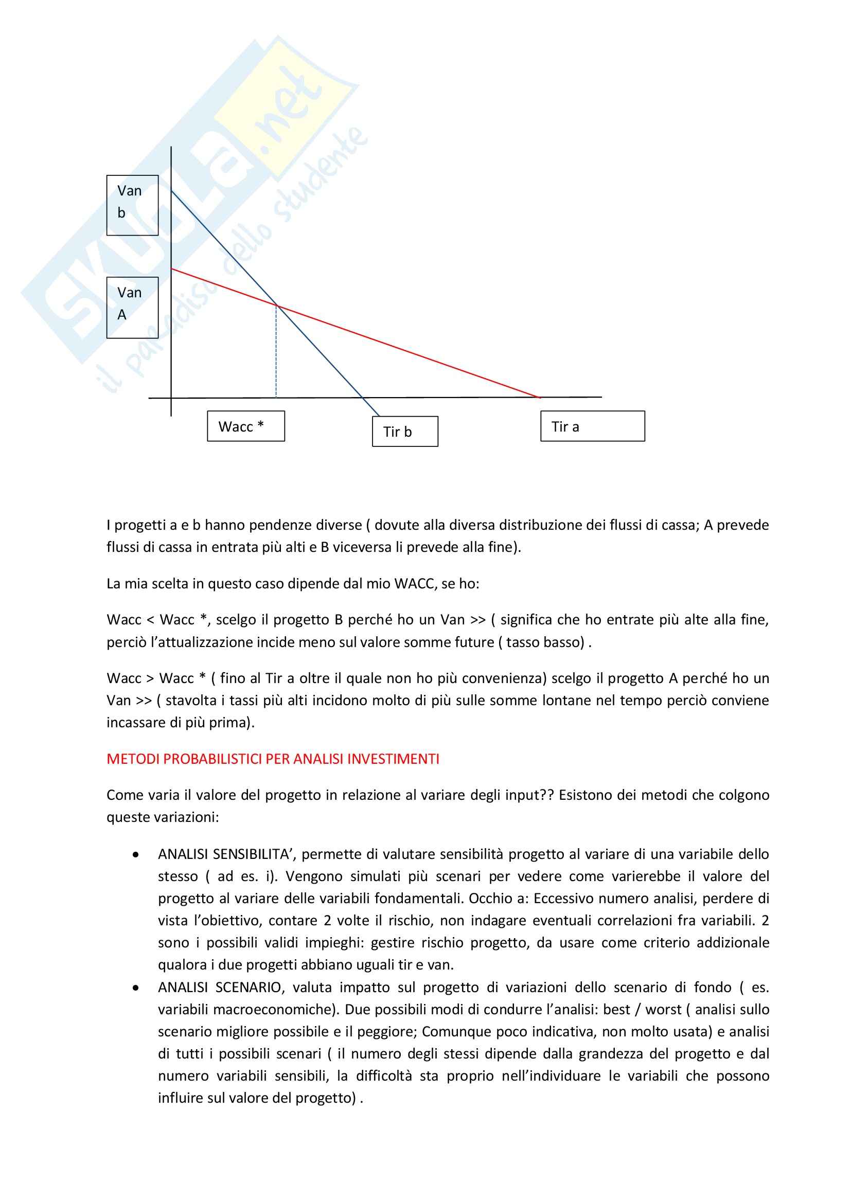 Riassunto esame Finanza Aziendale, prof. Roggi, libro consigliato Finanza Aziendale Pag. 41