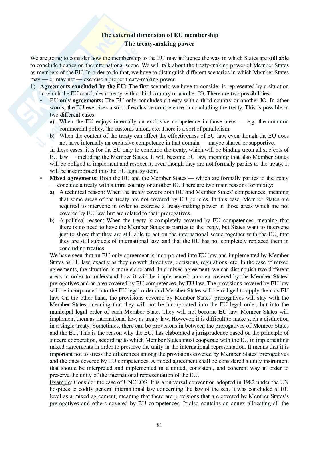 Appunti - EU Constitutional Law Pag. 81