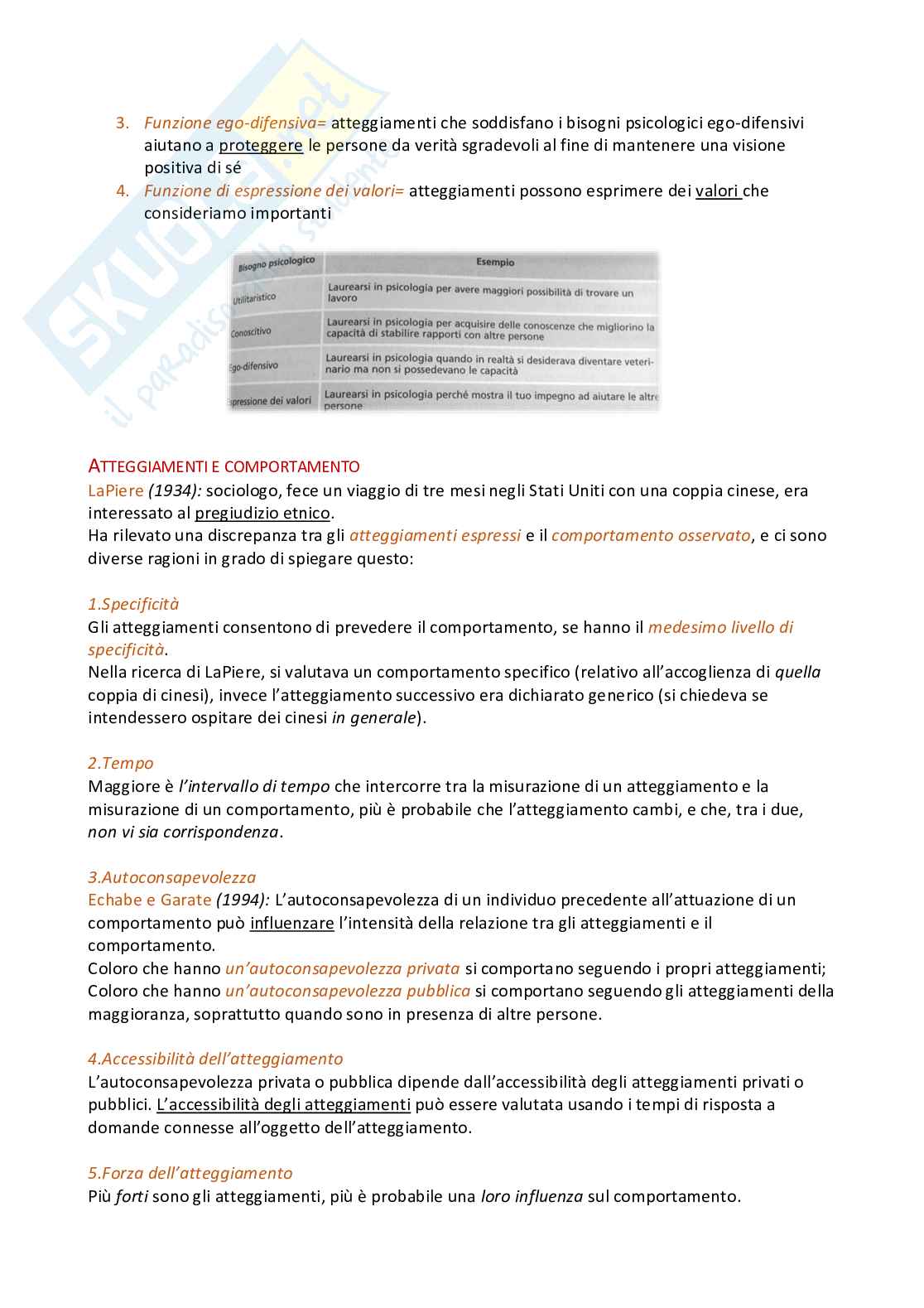 Riassunto di Psicologia sociale Pag. 11