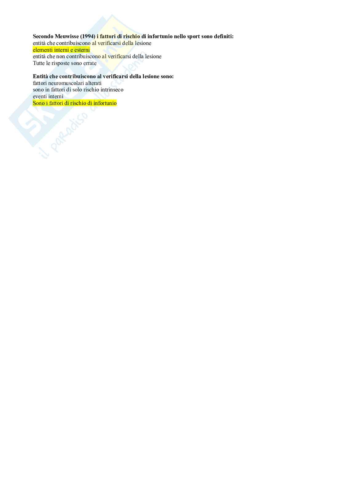 Paniere Teoria e metodologia dell'allenamento Pag. 26