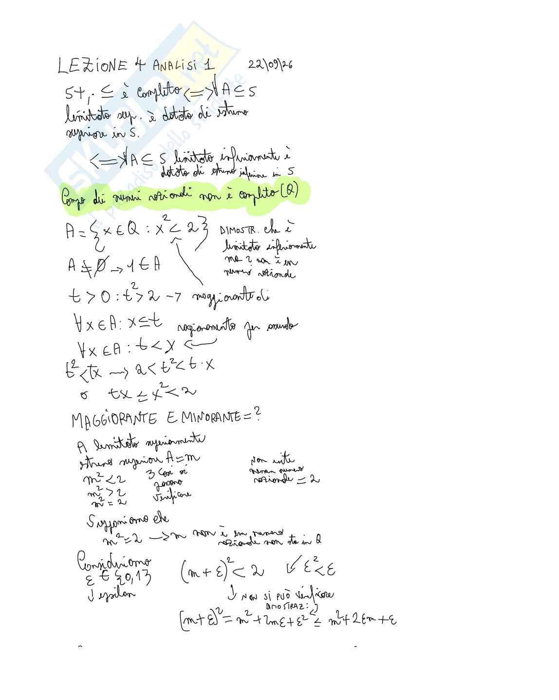 Analisi 1  Pag. 31