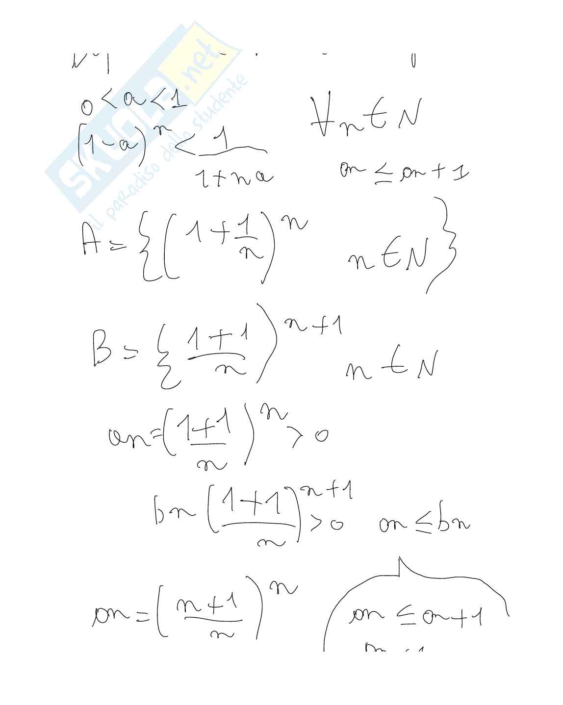 Analisi 1  Pag. 51