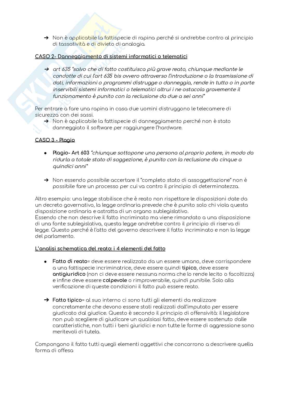 Riassunto esame Diritto penale, Prof. Dova Massimiliano, libro consigliato Manuale di diritto penale, Marinucci Pag. 11