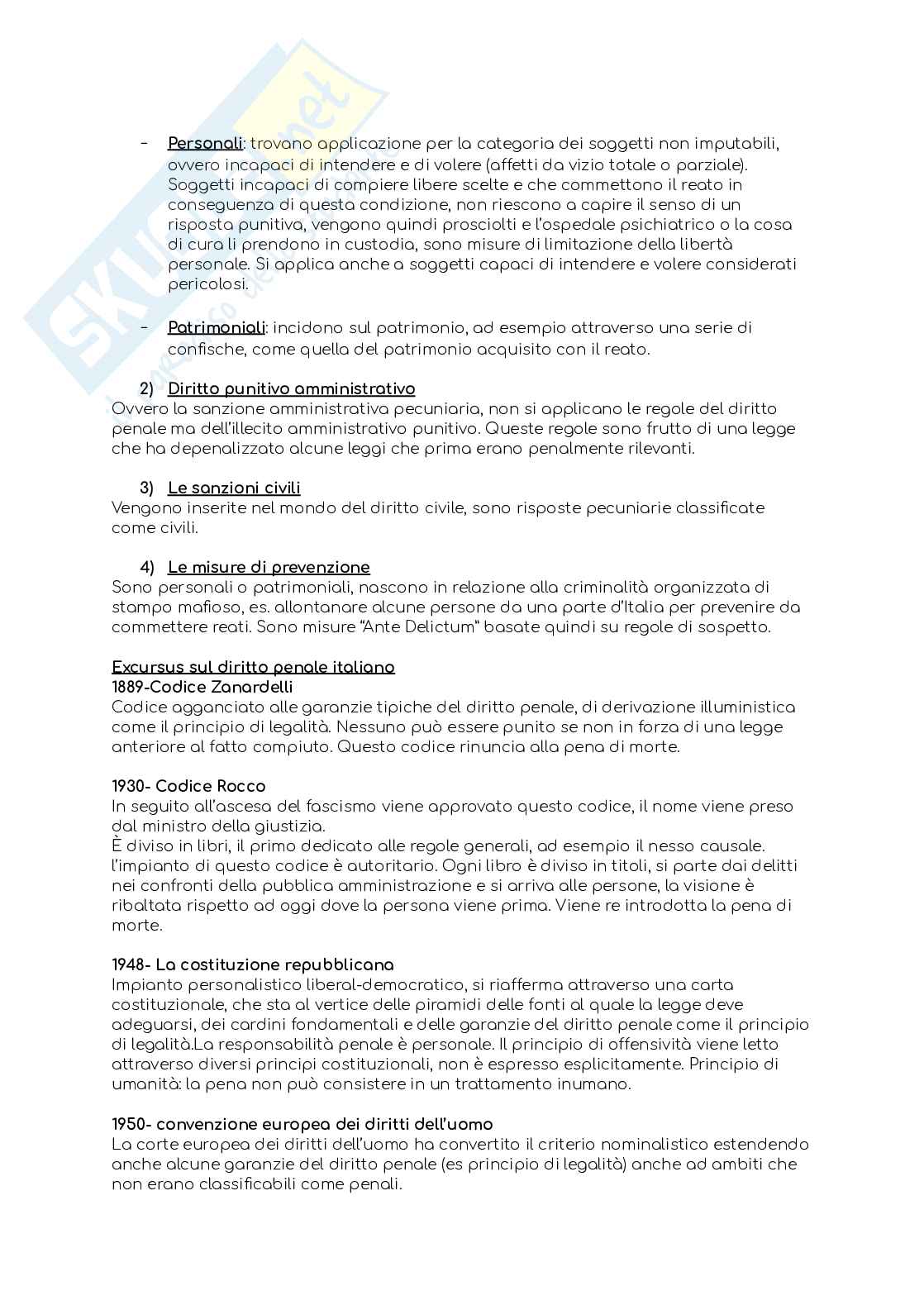 Riassunto esame Diritto penale, Prof. Dova Massimiliano, libro consigliato Manuale di diritto penale, Marinucci Pag. 2