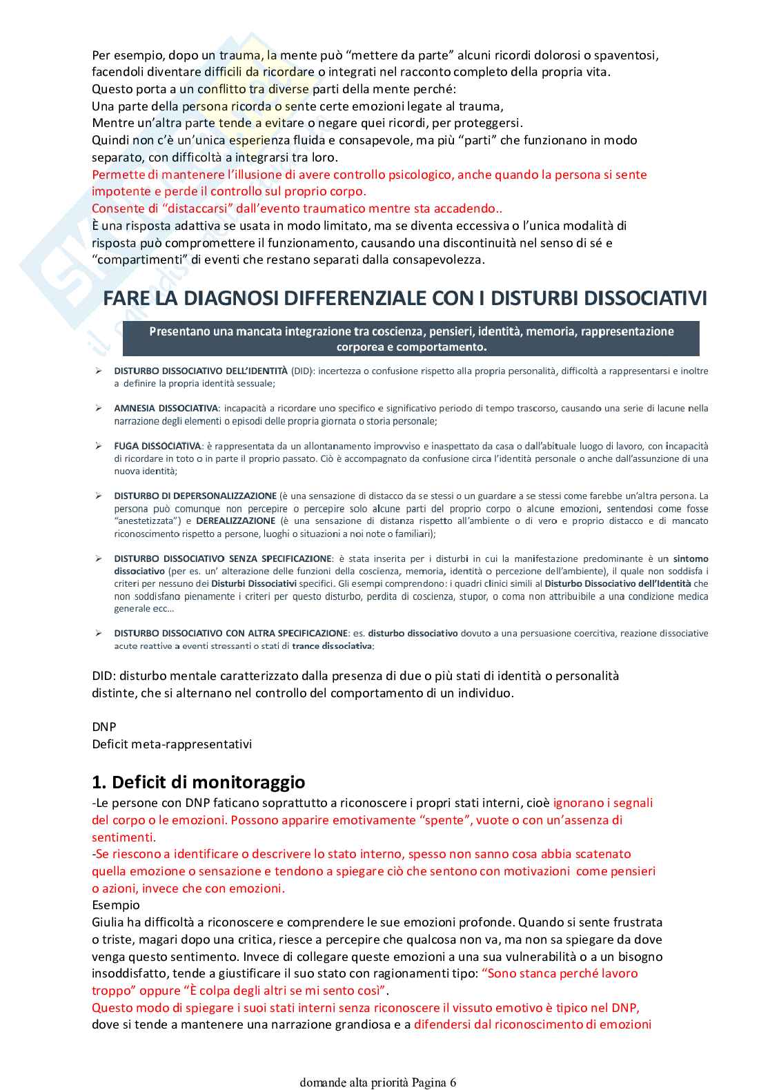 Ripasso esame Psicologia clinica Pag. 6